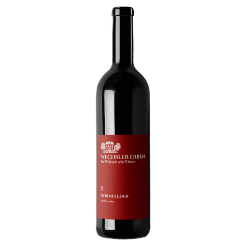 Dornfelder Rotwein halbtrocken vom Weingut Wechsler Erben aus Rheinhessen