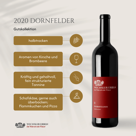Dornfelder halbtrocken