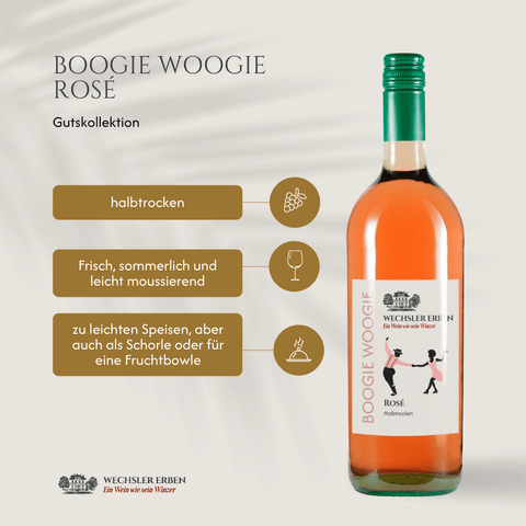 Rosé halbtrocken, Weingut Wechsler Erben aus Rheinhessen