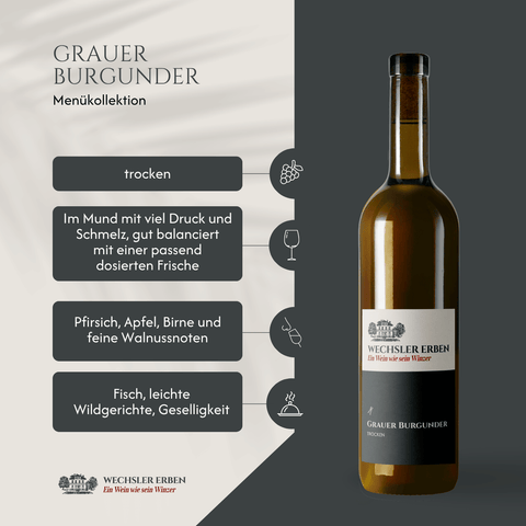 Grauer Burgunder trocken vom Weingut Wechsler Erben aus Rheinhessen