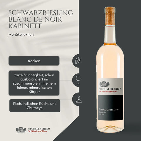 2024 Schwarzriesling Blanc de noir trocken