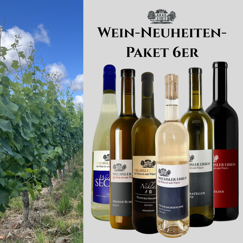 6 Weinneuheiten, Weingut Wechsler Erben, Osthofen/Rheinhessen