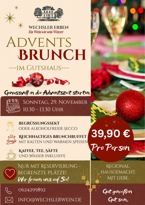 Sonntag, 29. November 10 Uhr