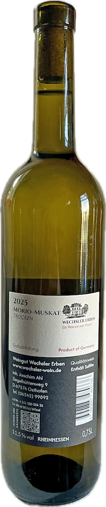 2025 Morio-Muskat trocken